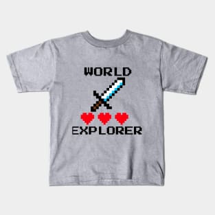 World explorer. Kids T-Shirt